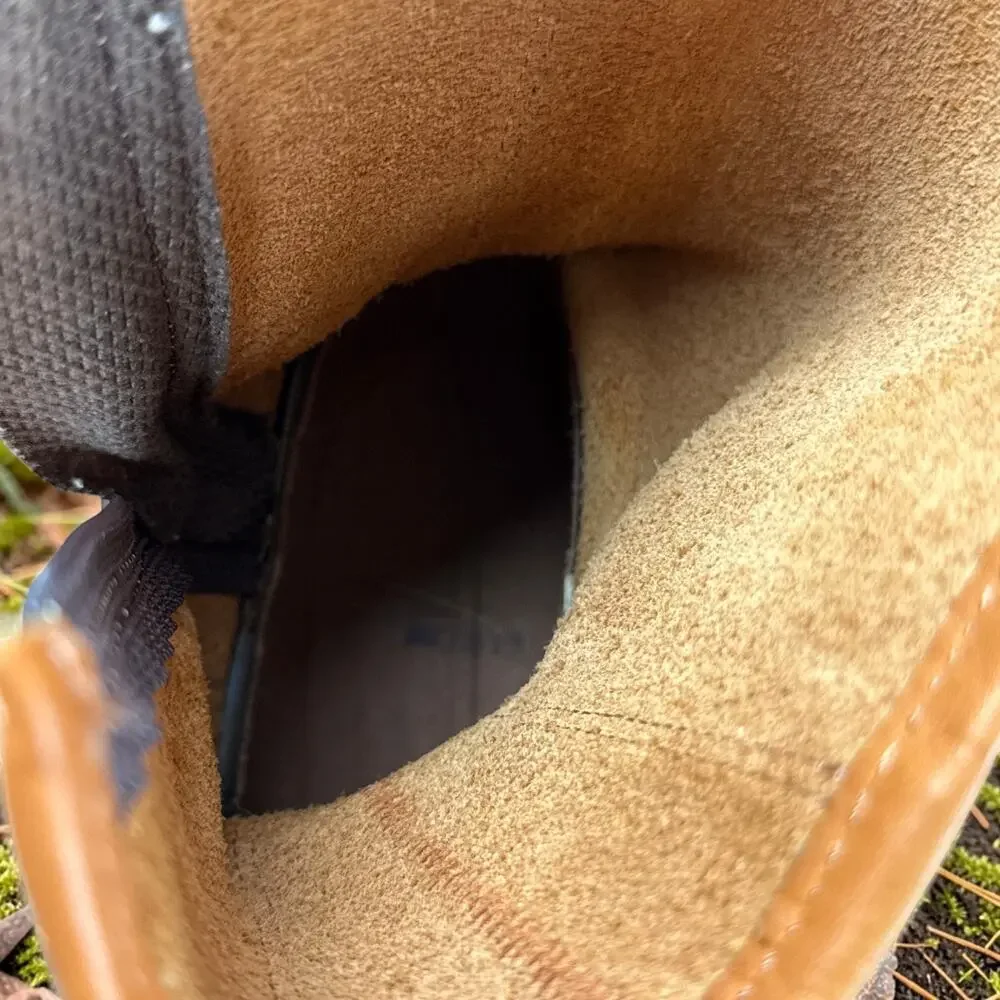 Cabela's Men's 10 Leather Rubber Side Zip Duck Boots Waterproof Duck Hunting